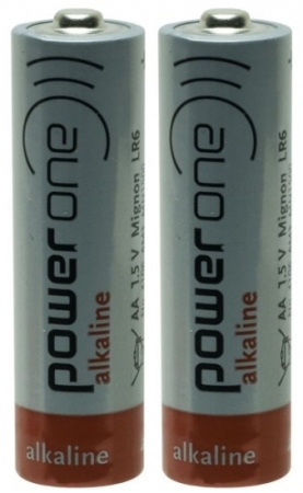 Image principale du produit Pile alkaline 1,5V AA LR6 lot de 2 piles