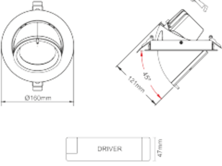 Image nº7 du produit Downlight encastré orientable et inclinable Beneito et faure Pixel 30W blanc chaud dimmable