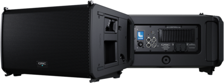 Image nº3 du produit Pack LA112 6400W QSC - 2 x LA112 et 2 x LS118 Sub avec housses et barres de couplage