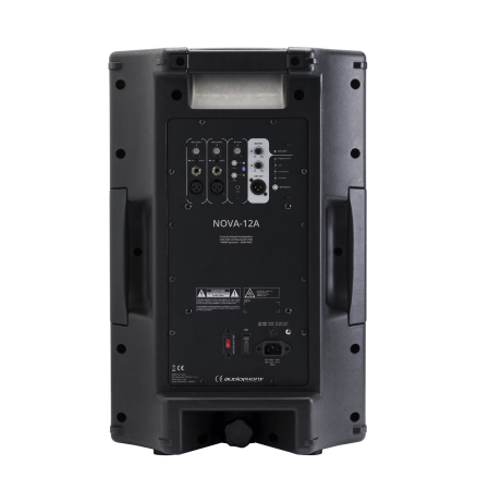 Image nº3 du produit Pack 2 enceintes Nova 12A + housses + pieds + câbles audio 10m