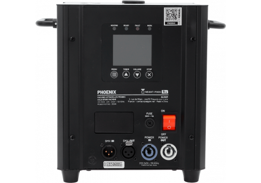 Image nº8 du produit Pack 2 Phoenix Algam lighting - 2 machines à étincelles 650W + flightcase + 2 poudre 200gr