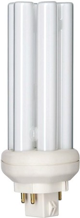 Image principale du produit Lampe Philips PL-T 4P 26W 840 culot GX24q3