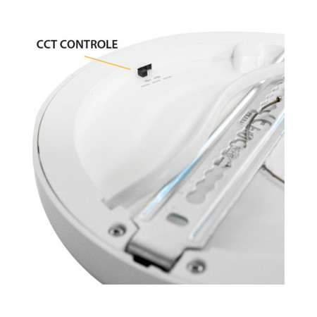 Image nº4 du produit Plafonnier LED encastrable Blanc diamètre 300mm 24W CCT