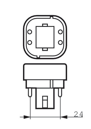 Image nº3 du produit Lampe led Philips PLC 4P 9W 840 G24Q3