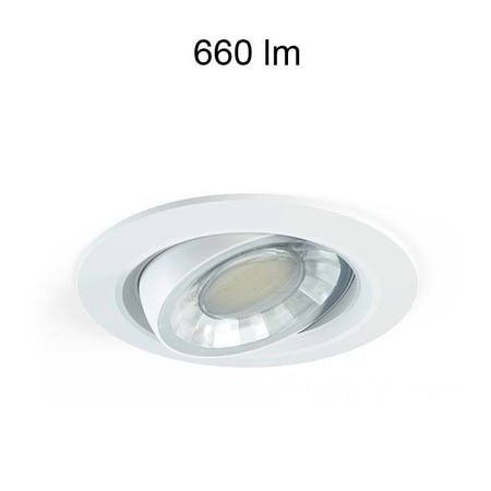 Image principale du produit Plafonnier led Beneito et faure compac R 230V 8W 4000K IP44 Dimmable