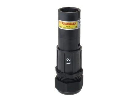 Image principale du produit Fiche Powerlock 660A Source Phase 2 noir PH2 240°