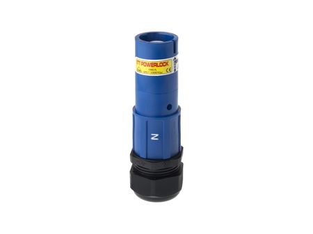 Image principale du produit Fiche Powerlock 660A Source Neutre bleu 240°