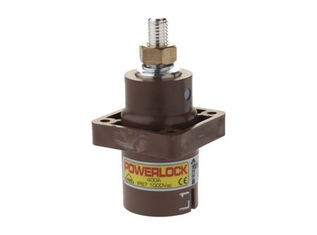 Image principale du produit PL-PS400A-L1 powerlock - Embase source 400A Marron phase 1 L1,