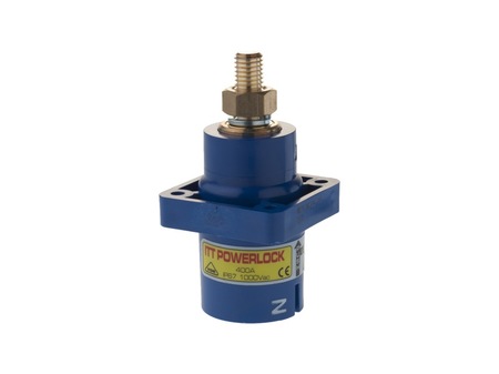 Image principale du produit PL-PS400A-N powerlock - Embase source 400A neutre bleu