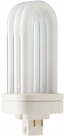 Image principale du produit Ampoule éco fluocompacte Philips PL-T 4P GX24q-2 18W 827 Destockage