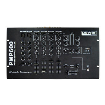 Image principale du produit Table de Mixage DJ Power Acoustics - PMP 600