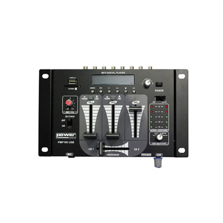 Image principale du produit Table de Mixage - Power Acoustics - PMP 100 USB