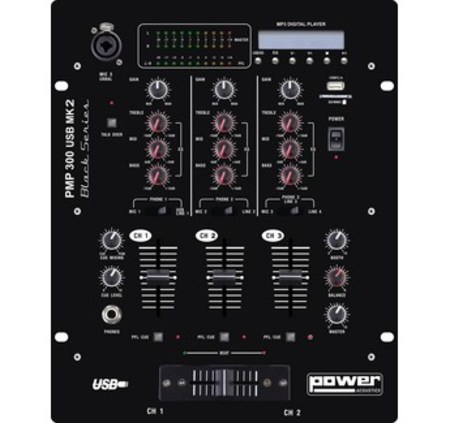 Image principale du produit Table de mixage Power Acoustics PMP 300 USB MK2