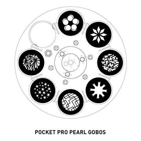 Image nº6 du produit Lyre Led ADJ Pocket Pro Pearl Led 25W blanche