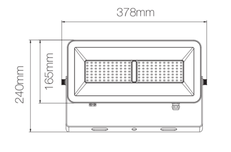 Image nº4 du produit Projecteur led beneito et Faure Sky Polaris 100W 12700 lumens noir Blanc chaud 3000K Conforme à l’arrêté du 27/12/2018