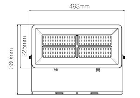 Image nº4 du produit Projecteur led beneito et Faure sky Polaris 200W noir Blanc chaud 3000K Conforme à l’arrêté du 27/12/2018