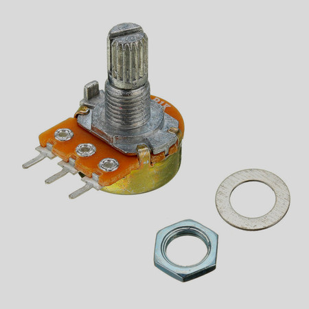 Image principale du produit Potentiomètre Linéaire rotatif 10 kohm pour facade