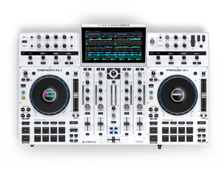 Image secondaire du produit PRIME4+ White Edition DenonDJ - Contrôleur autonome 4 voies Wifi bluetooth