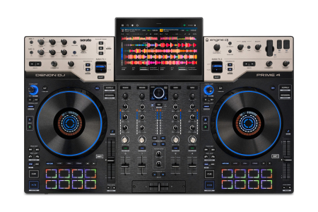 Image principale du produit Prime 4 G2 DenonDJ - Contrôleur autonome 4 voies 4 decks