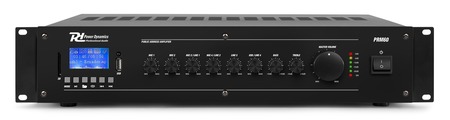Image nº3 du produit PRM60 Power Dynamics - Amplificateur de puissance mixer USB bluetooth 100V - 8 ohms 60W