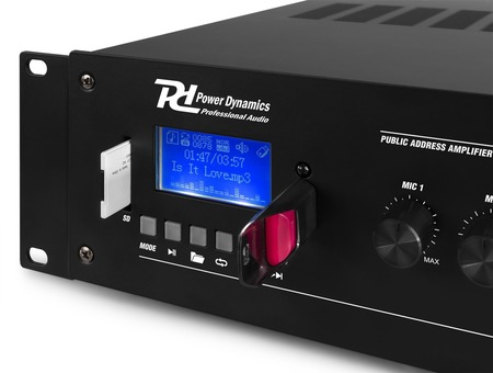 Image nº5 du produit PRM60 Power Dynamics - Amplificateur de puissance mixer USB bluetooth 100V - 8 ohms 60W