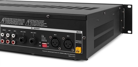 Image nº8 du produit PRM60 Power Dynamics - Amplificateur de puissance mixer USB bluetooth 100V - 8 ohms 60W