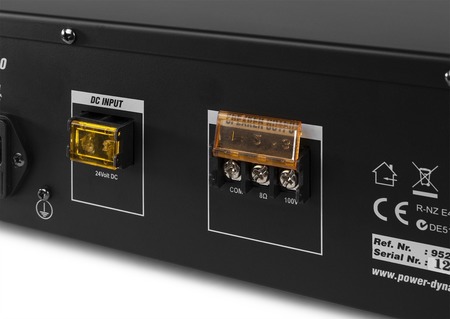 Image nº10 du produit PRM60 Power Dynamics - Amplificateur de puissance mixer USB bluetooth 100V - 8 ohms 60W