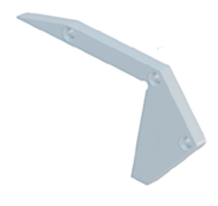 Image principale du produit Embout de terminaison pour profilé Type scala nez de marche gauche alu gris