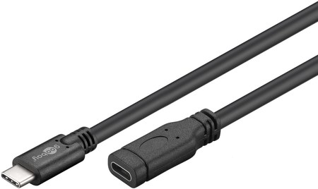 Image secondaire du produit Rallonge USB-C mâle femelle longueur 1m