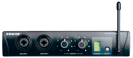 Image principale du produit SHURE - SSP EP2T-K9E Emetteur ear monitor - Bande K9E - 609 à  635 MHz