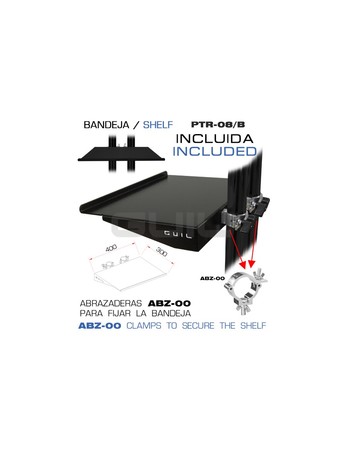 Image nº3 du produit Support d'écran sur roulette GUIL pour moniteur de 32 à 65