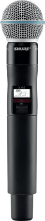 Image principale du produit Emetteur micro main Shure QLXD2 Beta 58A K51