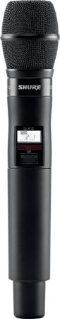 Image principale du produit QLXD2-KSM9-K51 Shure - Emetteur main série QLXD avec Capsule KSM9 bande K51