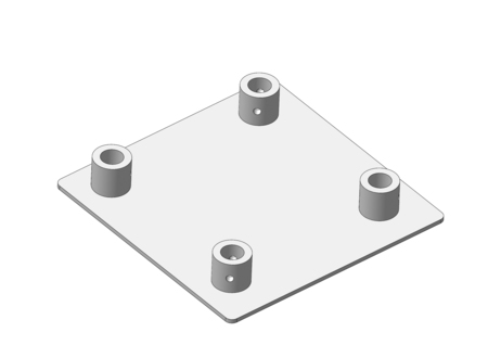 Image secondaire du produit Embase femelle structure ASD EM 259 AC pour SX290 360x360x360