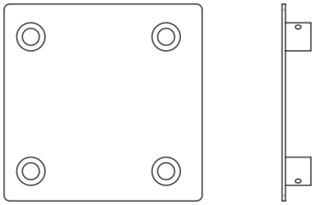 Image nº3 du produit Embase femelle structure ASD EM 259 AC pour SX290 360x360x360