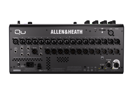 Image nº4 du produit QU-5D Allen & Heath – Console de mixage numérique 16 faders et Dante
