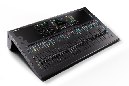 Image principale du produit QU-7D Allen & Heath – Console de mixage numérique 32 faders et Dante