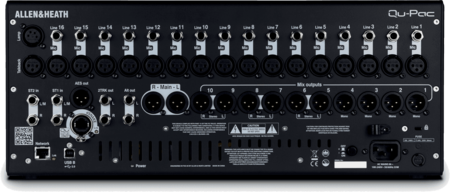 Image nº4 du produit MIXEURS NUMERIQUES Allen & Heath SAH QU-PAC 16 entrées Micro