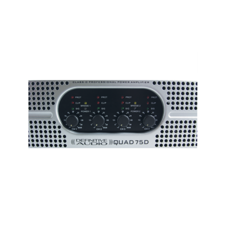 Image nº6 du produit Amplificateur Définitive audio Quad 75D 4 canaux 4X75W RMS sous 4 ohms