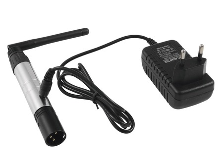 Image principale du produit QuickDMX émetteur Eurolite - Émetteur DMX sans fil miniature pour la transmission sans fil de 512 canaux DMX
