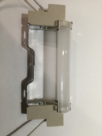 Image nº3 du produit Verre de protection pyrex dépoli pour halogène 118mm clipsable