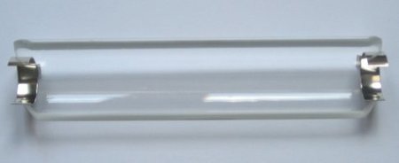 Image principale du produit Verre de protection pyrex pour halogène 118mm sans clips de fixation