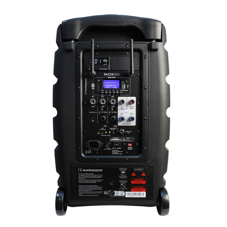 Image nº3 du produit Racer 250/F5 Audiophony - Enceinte autonome 12 pouces 250W RMS lecteur USB bluetooth TWS 125db SPL