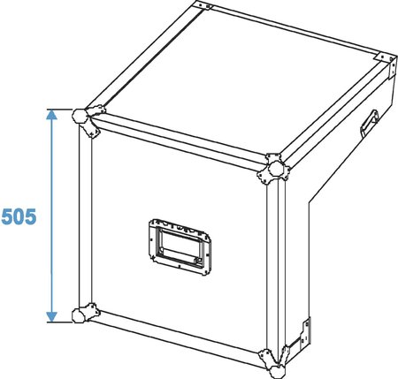 Image nº7 du produit Rack de régie 6U vertical 7U incliné 3U vertical