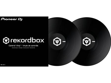 Image principale du produit RB-VD1-K pioneer DJ paire de vinyle pour contrôle recordbox DJ