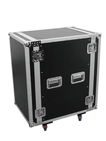 Image nº7 du produit Flight case Rack 18U profondeur 57cm épaisseur 9mm sur roulettes