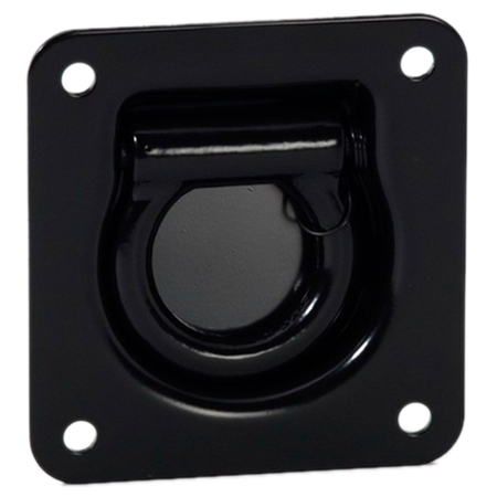 Image principale du produit Cuvette avec anneau de levage encastré pivotant noir 102 X 95mm