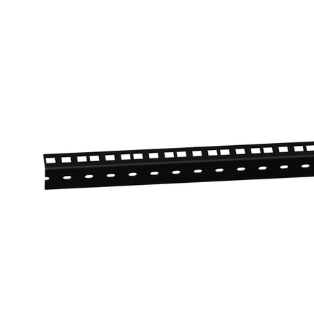 Image secondaire du produit Profilé de rack noir 16U perçage 1/2 U