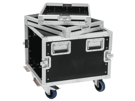 Image nº5 du produit Rack 8U bois  multiplis 9mm profondeur 55cm avec roulettes