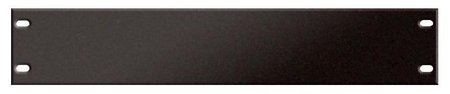 Image principale du produit Plaque d'obturation de rack 2U 19''